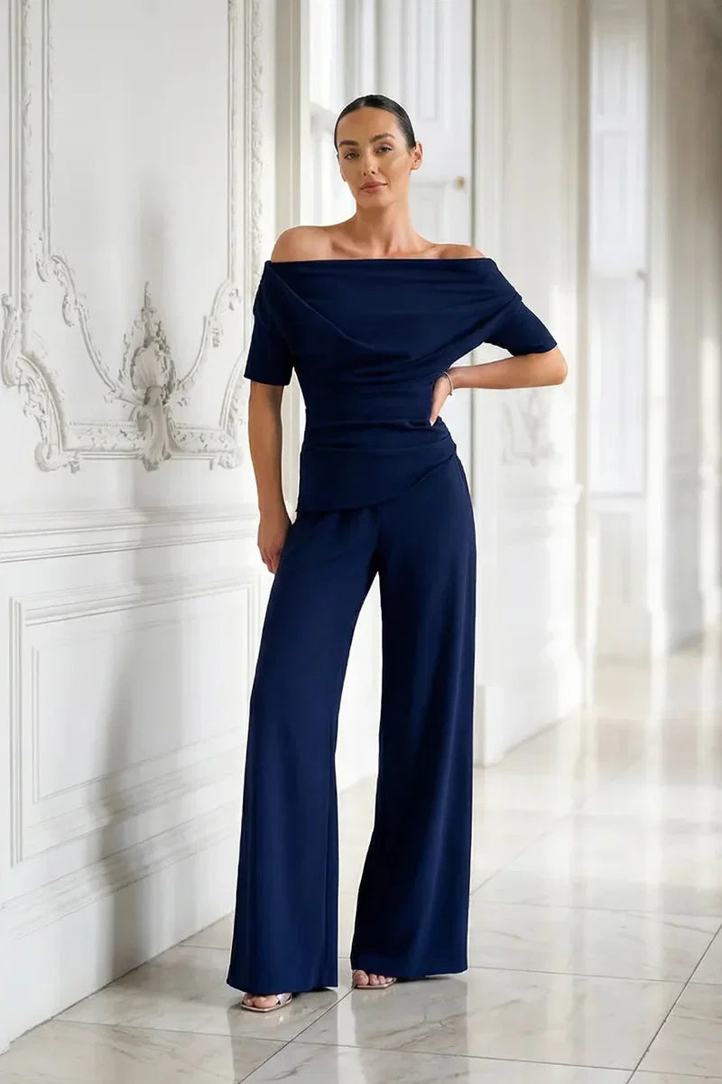 Navy Lima rouched