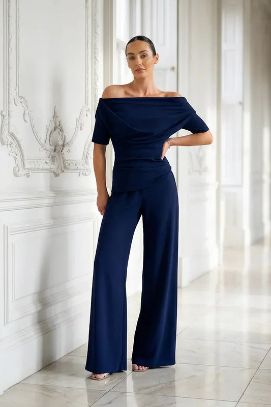 Navy Lima rouched