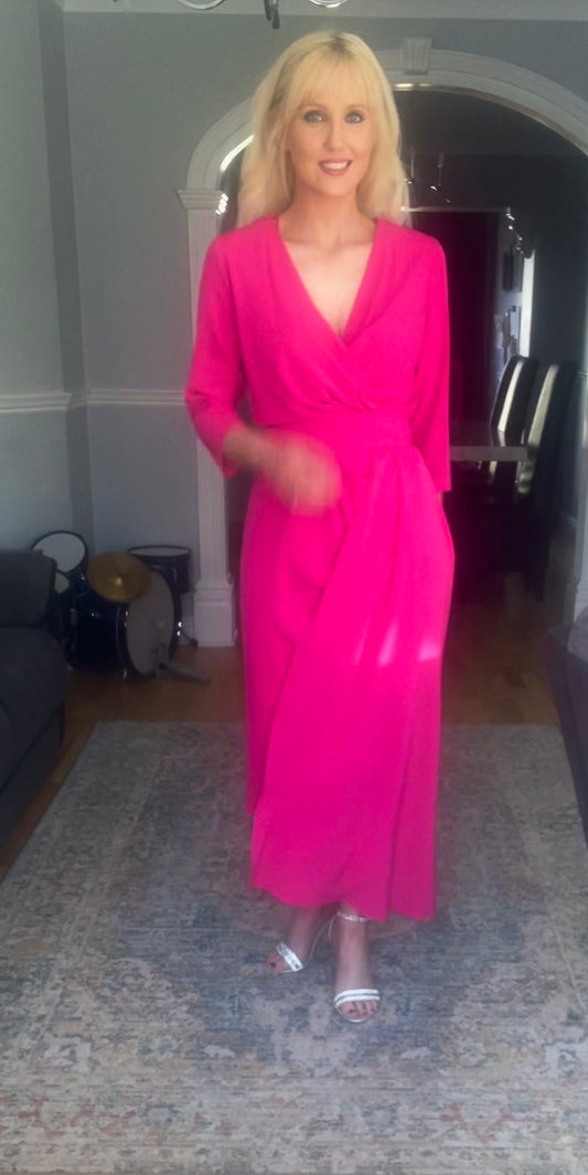 ROLE MODE RUBY PINK DRESS