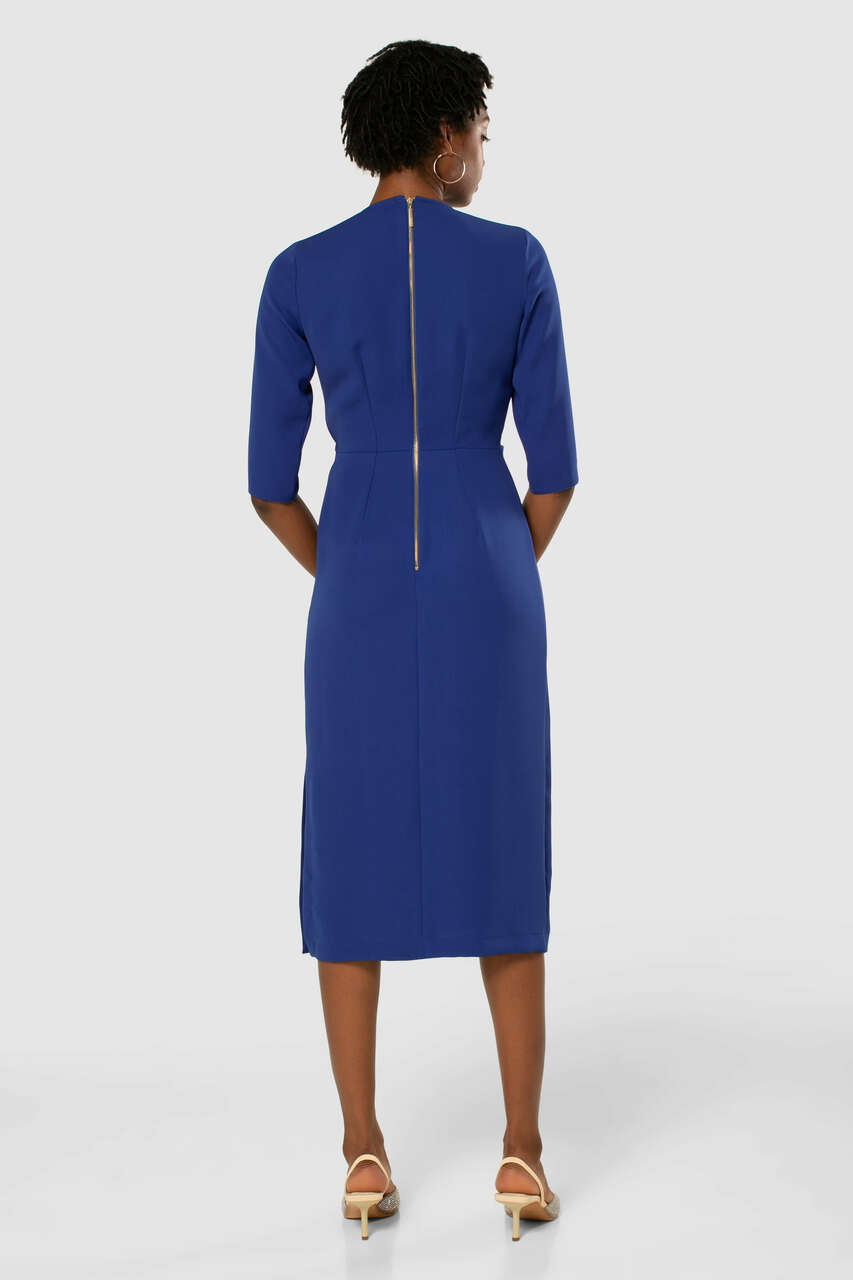 Closet London Royal Blue Pencil Dress
