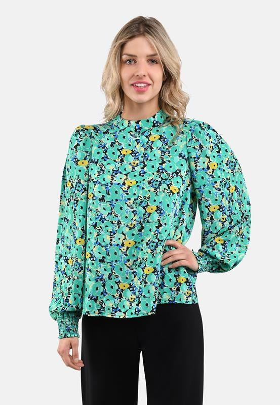 Sisters Point green blouse